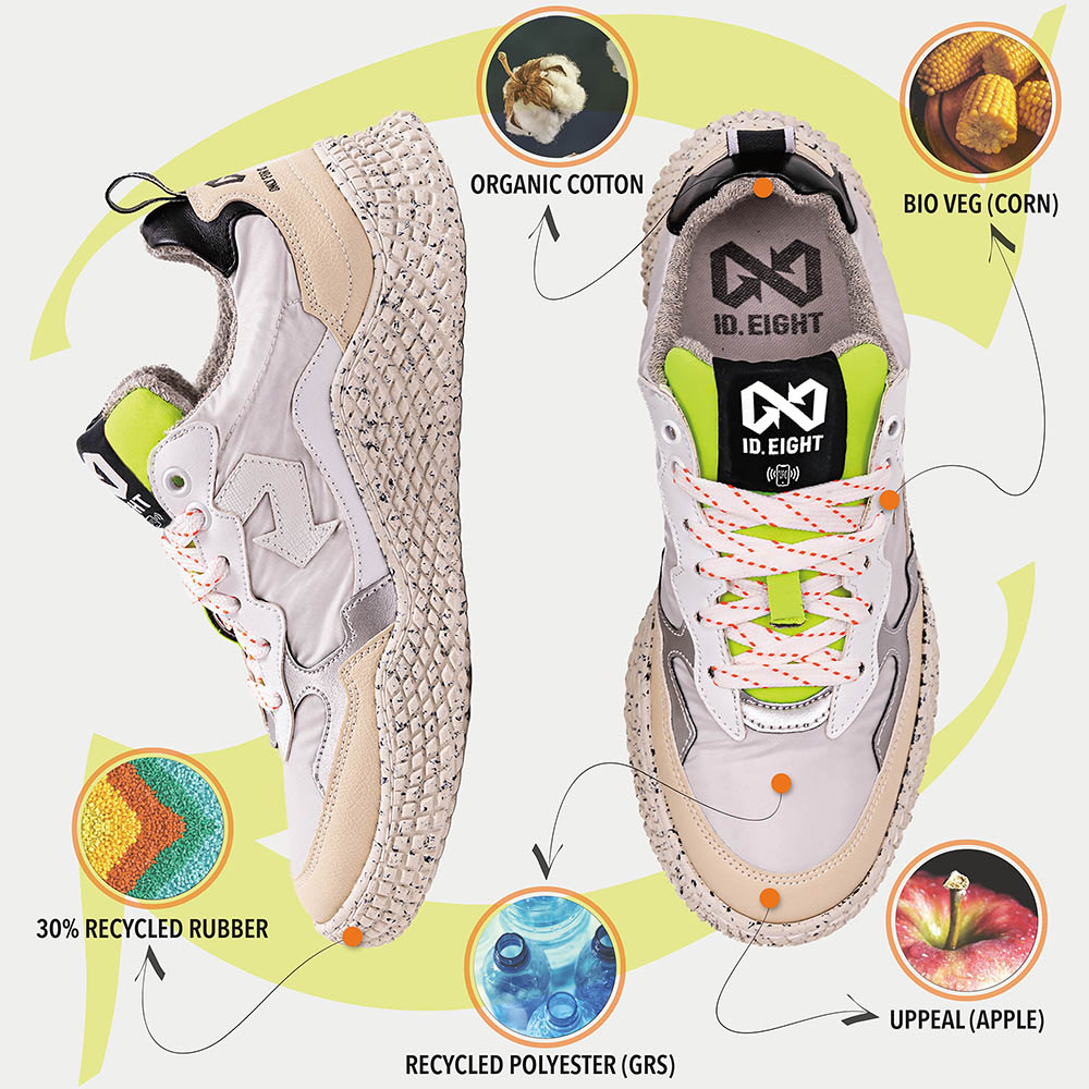 HANA WHITE CRINKLE ID.EIGHT