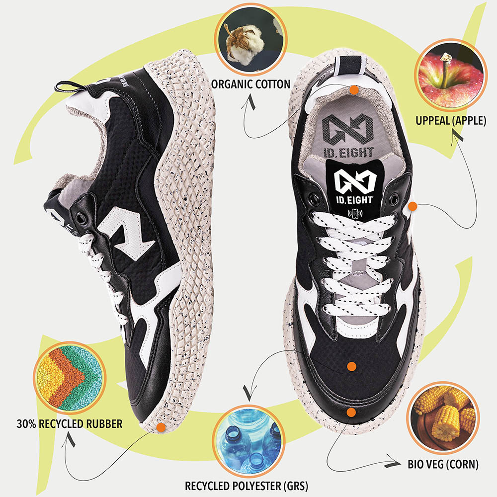 Hana Black Ultra Drop • ID.EIGHT SNEAKERS RE-EVOLUTION